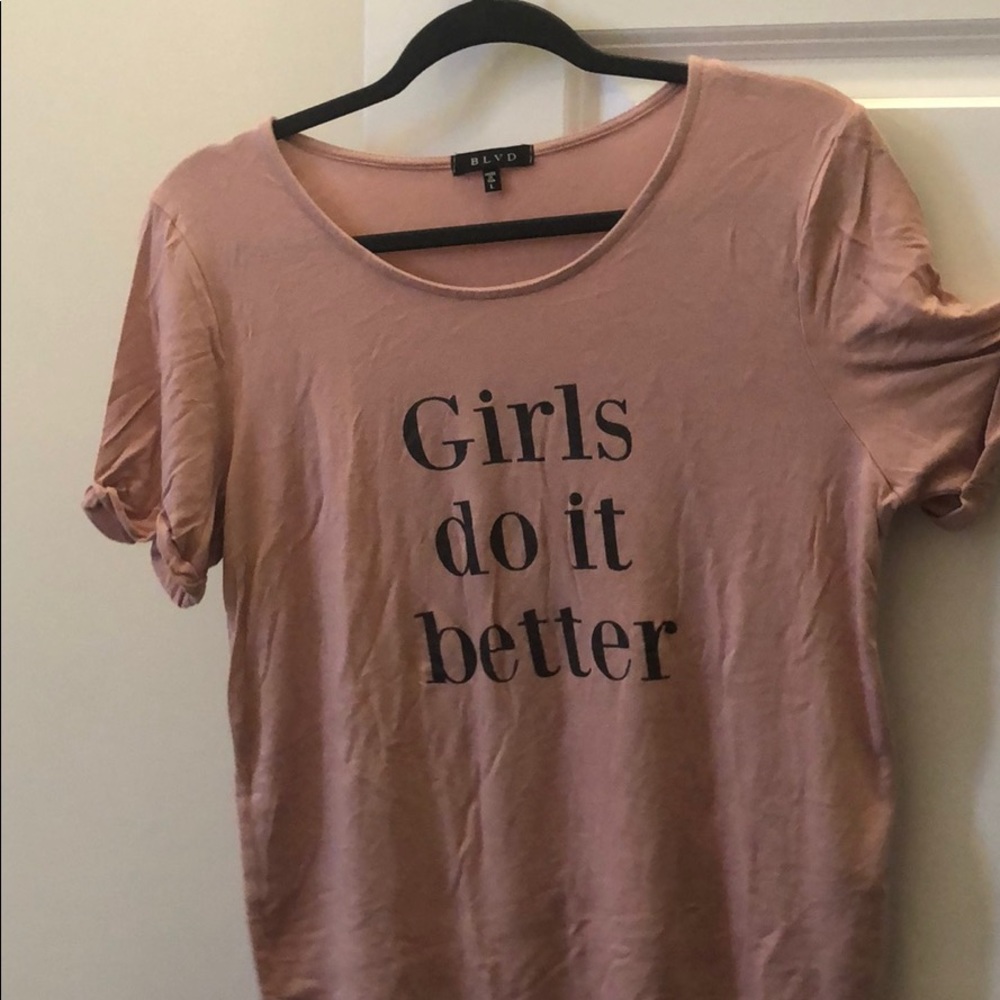 a t-shirt